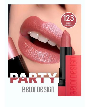 BELOR DESIGN Moisturizing lipstick tone 123