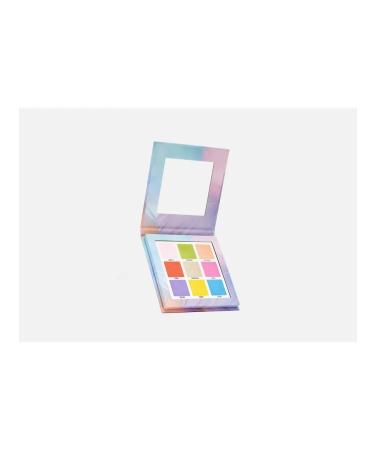 Palette of shadows for eye makeup