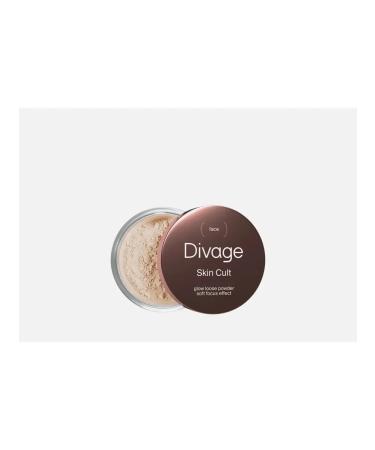 Powder crumbly shining Divage Skin Cult Glow Loose Powder