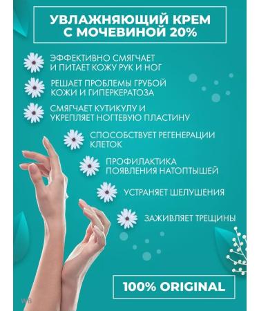 Hands legs and body moisturizing with urea 20% - Buy Online on GoSupps.com