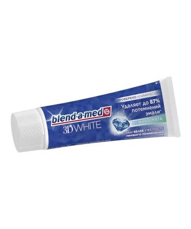 ToothpastEdge Toothpaste 3D White Tender mint for bleaching 75 ml - Buy Online on GoSupps.com