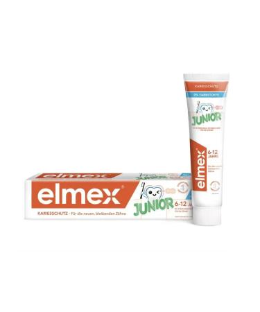 ToothpastEdge Elmex junior children's toothpaste from 6 to 12 years old 75ml