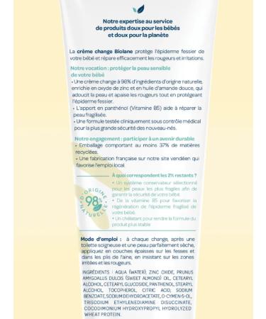 Biolane Cream for diaper scrap diaper for newborns 100 ml - Buy Online on GoSupps.com