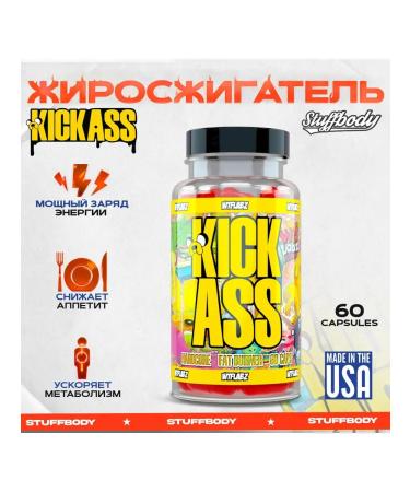 WTF Labs Kick Ass 60 capsules - Buy Online on GoSupps.com