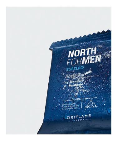 Oriflame Hand soap for men North for Men Subzero - Buy Online on GoSupps.com