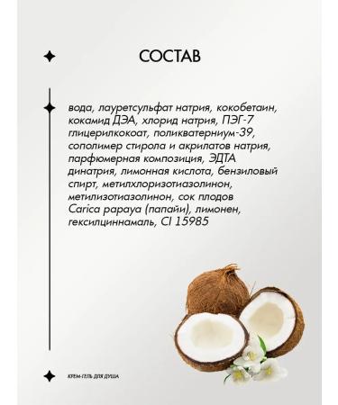 Vitex Shower gel Kosos and Coji Flower EXOTIC Fresh - Buy Online on GoSupps.com