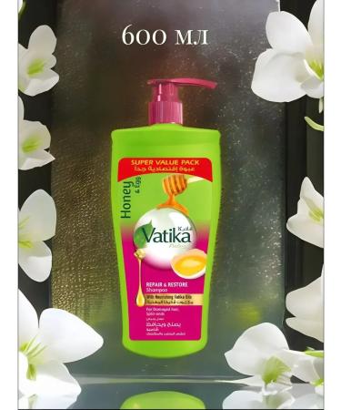 Dabur Vatika shampoo for restoration and healing hair 600 ml - Buy Online on GoSupps.com