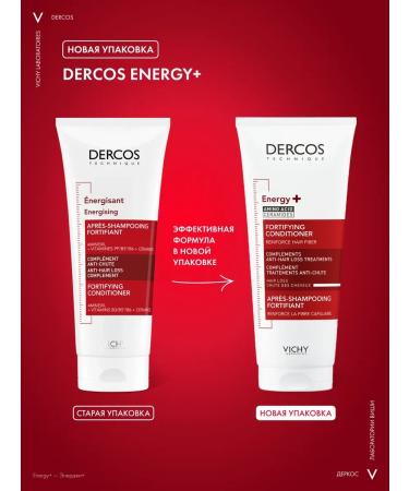 Vichy Dercos Energy + Strengthening air conditioning against falling out - Buy Online on GoSupps.com