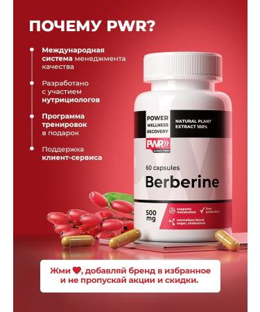 PWR Ultimate Power Bad Berberin for weight loss and health and blood vessels - Buy Online on GoSupps.com