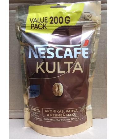 Nescafe Soluble coffee Neskafe Kulta 200 gr 1 pc - Buy Online on GoSupps.com