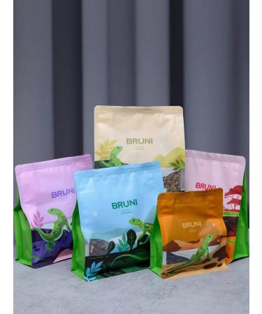 Bruni Black mountain tea with herbs 200 grams - Buy Online on GoSupps.com