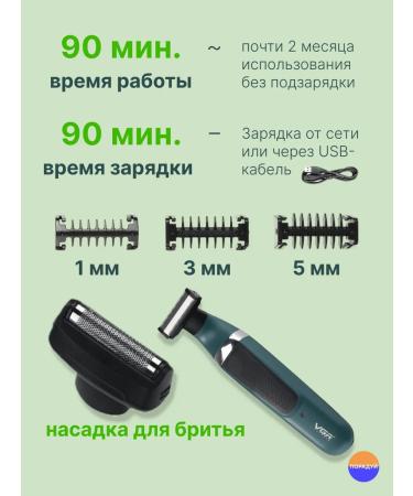 VGR Trimmer for the intimate zone female - Buy Online on GoSupps.com