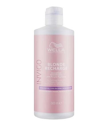 WELLA PROFESSIONALS Wella Invigo Blonde Recharge Hair Shampoo 500 ml