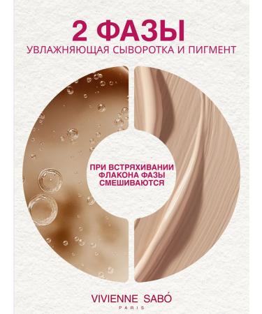 VIVIENNE SABO Tonal cream Shakefoundation tone 01 light beige - Buy Online on GoSupps.com