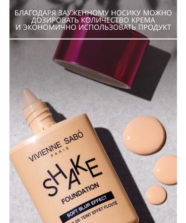 VIVIENNE SABO Tonal cream Shakefoundation tone 01 light beige - Buy Online on GoSupps.com