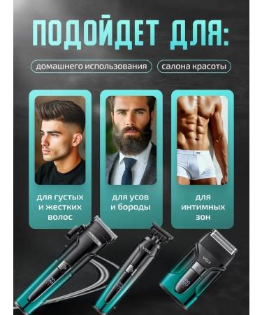 Professional hair cutting set VGR V-694 3B1 - Buy Online on GoSupps.com