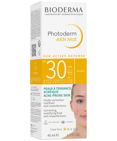 Bioderma Photoderm AKN Mating emulsion SPF30 40 ml - Buy Online on GoSupps.com