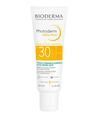 Bioderma Photoderm AKN Mating emulsion SPF30 40 ml - Buy Online on GoSupps.com