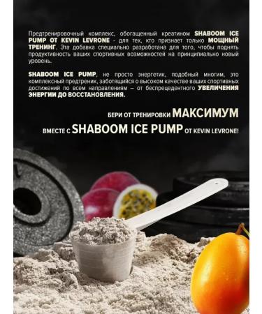 Kevin Levrone Shaaboom Ice Pump Pretzenik Kevin Levron 463gr - Buy Online on GoSupps.com