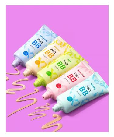 Holika Holika Tonal BB Facial Cream Petit Aqua - Buy Online on GoSupps.com