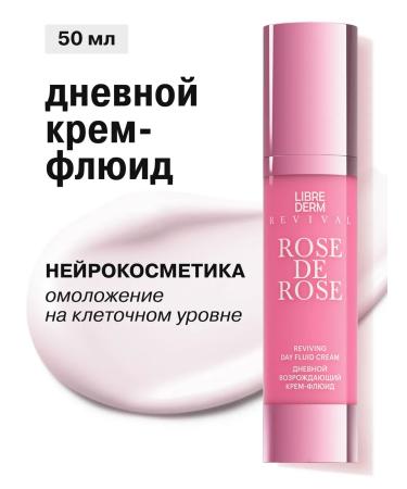 LIBREDERM Facial cream daily fluid reviving roses de rose 50 ml