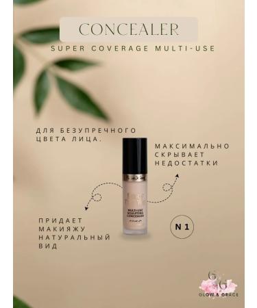 Face concealer tone 01 rose berry