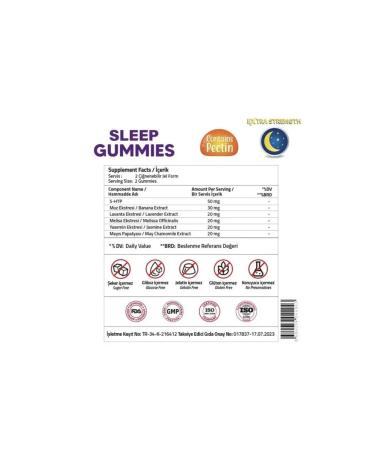 Vitamins Chewing marmalade for the Snack of children Validus Sleep Gummy - Buy Online on GoSupps.com
