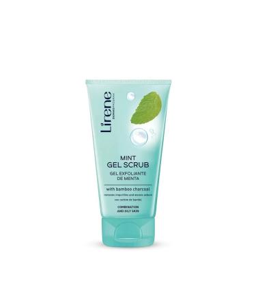 Lirene Gel scrub for washing the face 150 ml of mint - Buy Online on GoSupps.com
