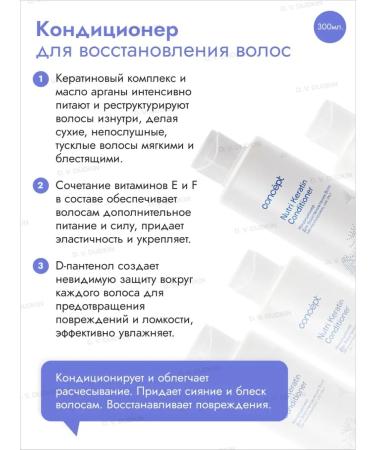 Concept Shampoo air conditioning and hair restoration mask - Buy Online on GoSupps.com