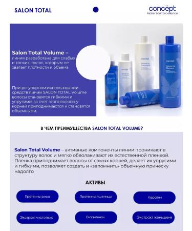 Concept Shampoo and air conditioning for hair volume 1+1l and dispensers - Buy Online on GoSupps.com