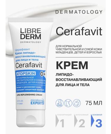 LIBREDERM Cream for face and body with sensitive skin 0+ 75 ml