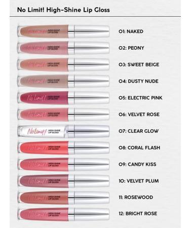 Monica Beauty Bloss for the lip No Limit! High-Shine Lipgloss Coral Flash - Buy Online on GoSupps.com