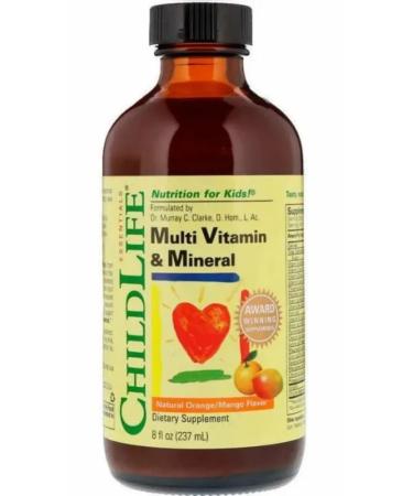 ChildLife USA Multivitamins for children 237 ml Taste Orange - Mango - Buy Online on GoSupps.com