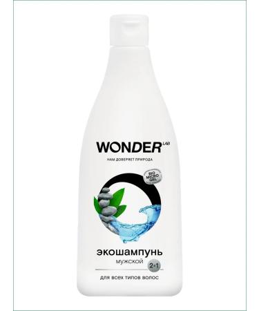 Wonder Lab Male hair shampoo 550 ml - Buy Online on GoSupps.com