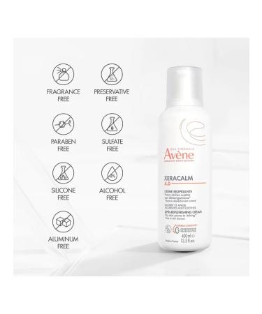 AVENE Xeraacalm ad the dry and atopic skin cream 400 ml - Buy Online on GoSupps.com