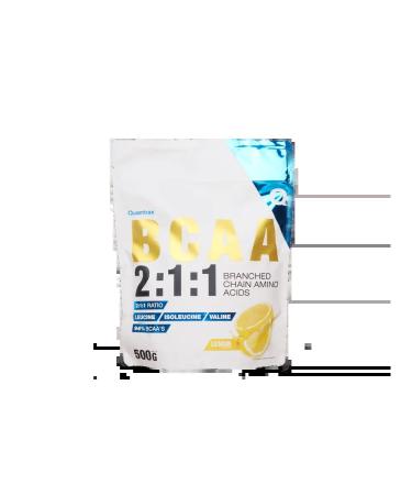 Quamtrax Direct BCAA 2 1 1 500G - lemon