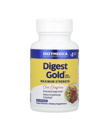 enzymedica Digestive enzymes Digest Gold with Atpro 90 capsules