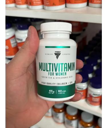 TREK nutrition Multivitamins for women 90 capsules