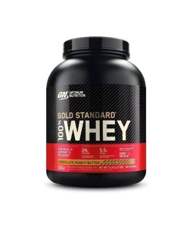 Optimum Nutrition Protein Gold Standard 100% Whey 2270 g - chocolate arachis