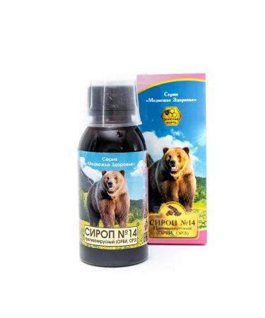 BalsyrupTech Syrup "Bear Health" No. 14 SARS ARI with Echinacea 120 ml - Buy Online on GoSupps.com