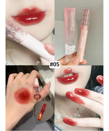 LipstickZone Shine oil balm tint for the lips Korean makeup lipstick nude