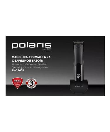 Polaris Trimmer machine for haircut PHC 2400 6 V 1 - Buy Online on GoSupps.com