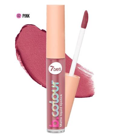 LipstickZone Lipstick lip matte Persistent liquid nude 02 pink - Buy Online on GoSupps.com