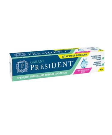 Home medicine cabinet President Guarantor Cream for dentures Neter. Taste 40 g - Buy Online on GoSupps.com