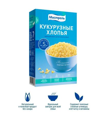 MISTRAL Corn flakes 2pcs+millet flakes 2pcs 400 g - Buy Online on GoSupps.com