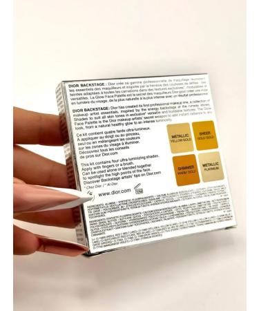 Ouch Palette Highlighters gold and shining Dior shade 003 - Buy Online on GoSupps.com