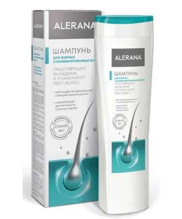 Alerana aleran shampoo for fat combs hair 250ml 2 pcs - Buy Online on GoSupps.com