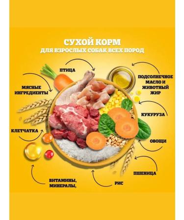 PEDIGREE Dry food for dogs of all breeds beef 2.2 kg - Buy Online on GoSupps.com