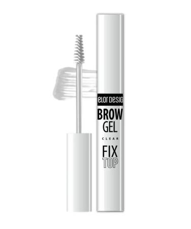 Belarusian cosmetics Eyebrow gel transparent Fixtop fixer - Buy Online on GoSupps.com