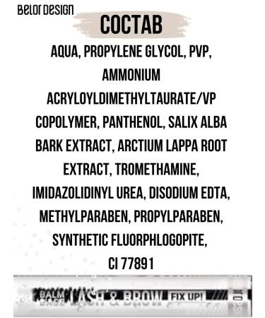 Belarusian cosmetics Eyebrow and eyelashes Balm base base Lash & Brow - Buy Online on GoSupps.com
